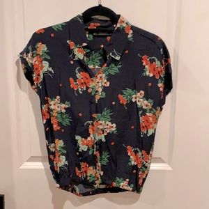 Bold Floral Blouse